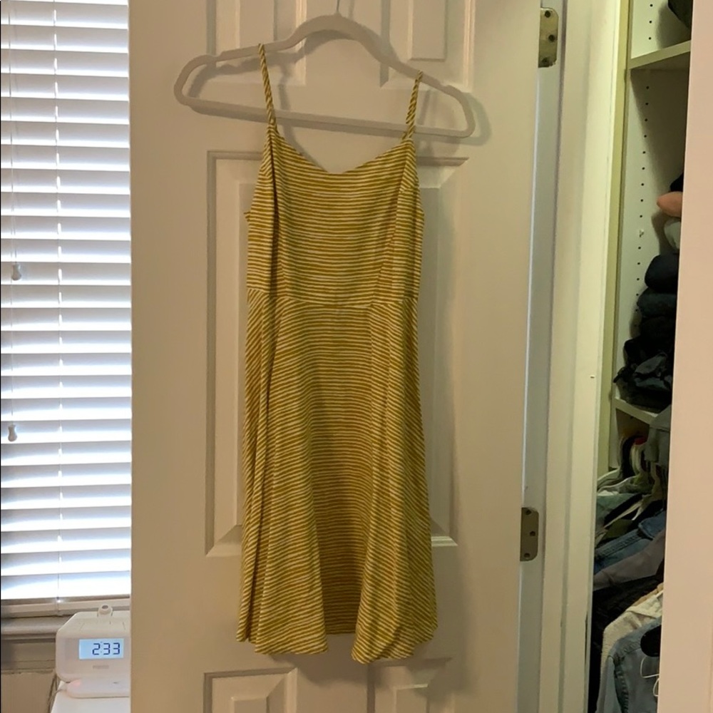 Yellow Mini Dress